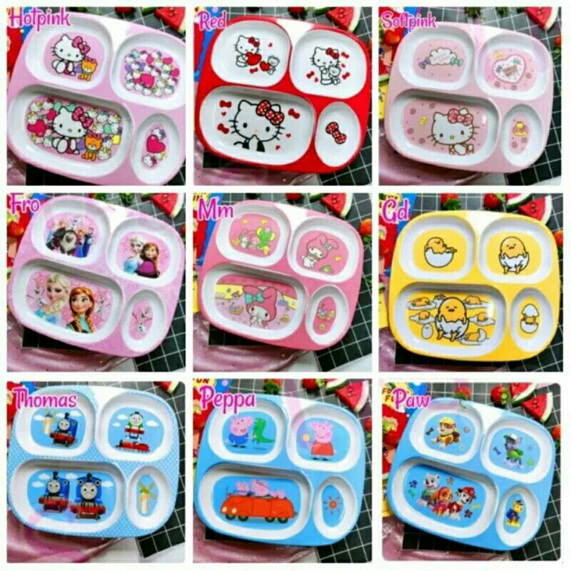 HELLOKITTY Hello Kitty doraemon cars peppa Funny 4 Character Divider ...