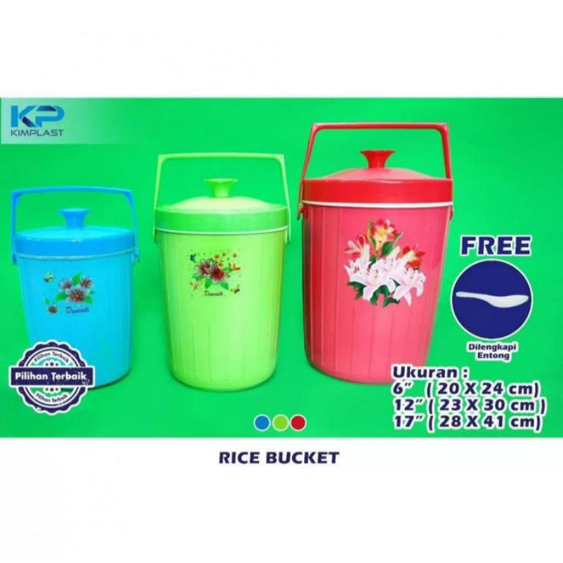 17 Liter Rice Bucket Shopee Malaysia