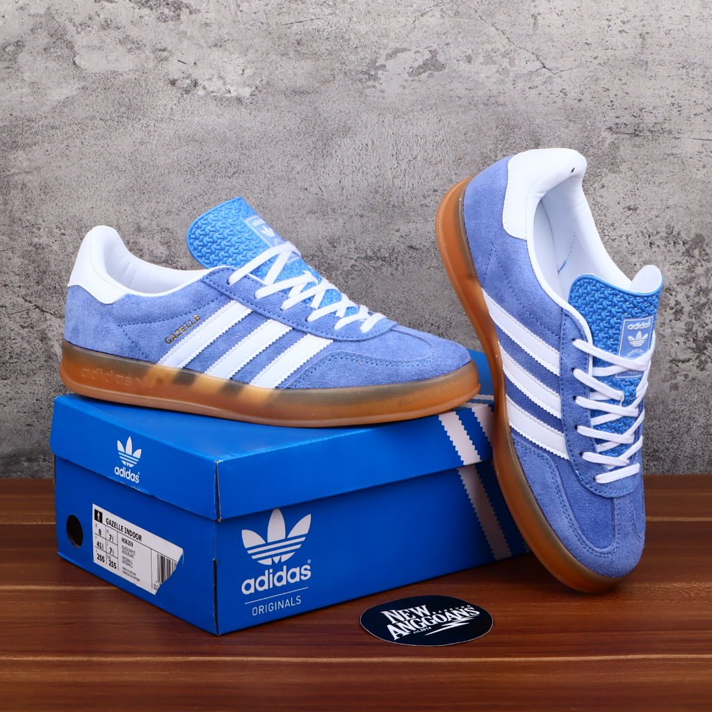 Adidas gazelle indoor online blue