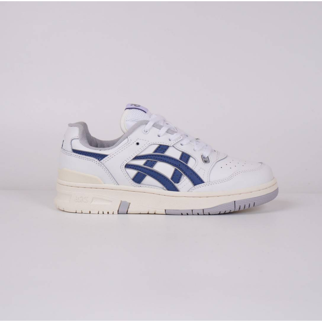 Asics EX89 WHITE NAVY ORIGINAL FULL TAG BARCODE Material LEATHER SIZE