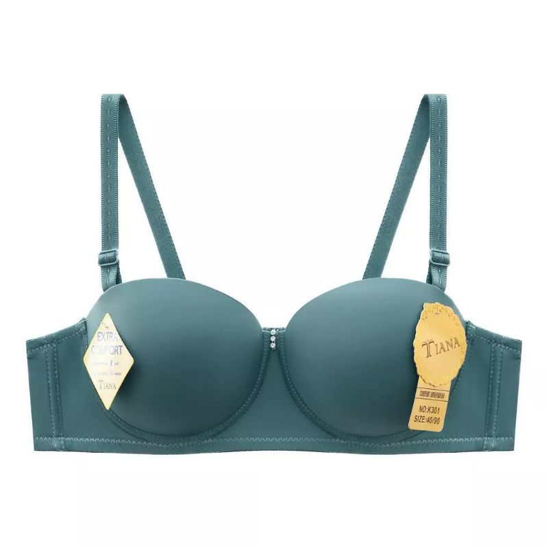 Tiana K201 Bra2 Button Half Cup Abg Wire Bra Tiana Push Up Brathick Foam Shopee Malaysia 9328