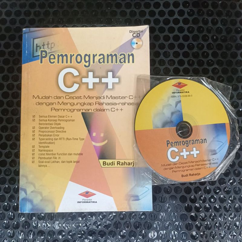 Original C+ DVD Programming Book: BUDI RAHARJO | Shopee Malaysia