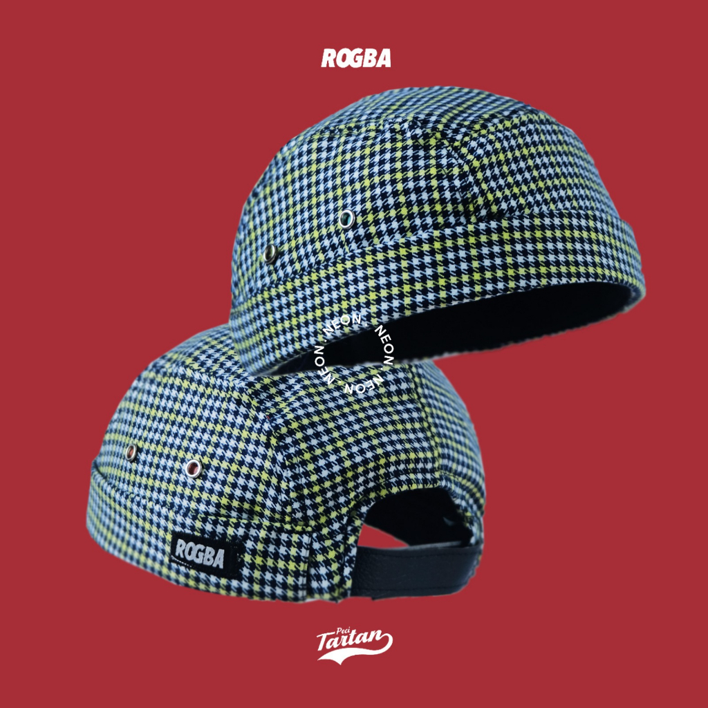 [Raya 2024] Rogba Mikihat Tartan Slang Cap Shopee Malaysia