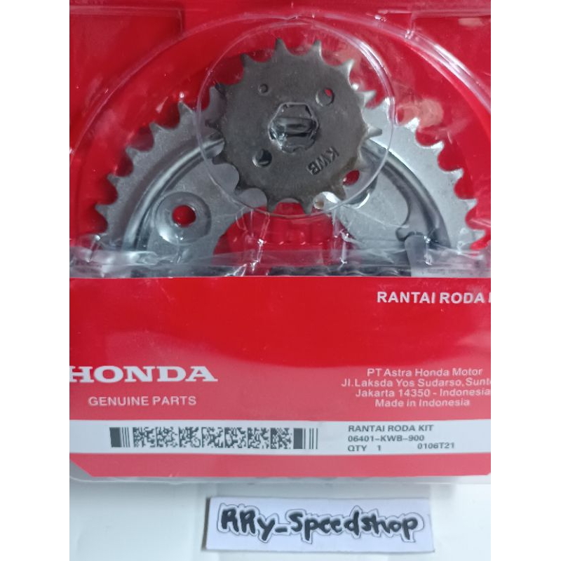 Gear Set Honda Revo Absolute Old Blade (KWB) Shopee Malaysia