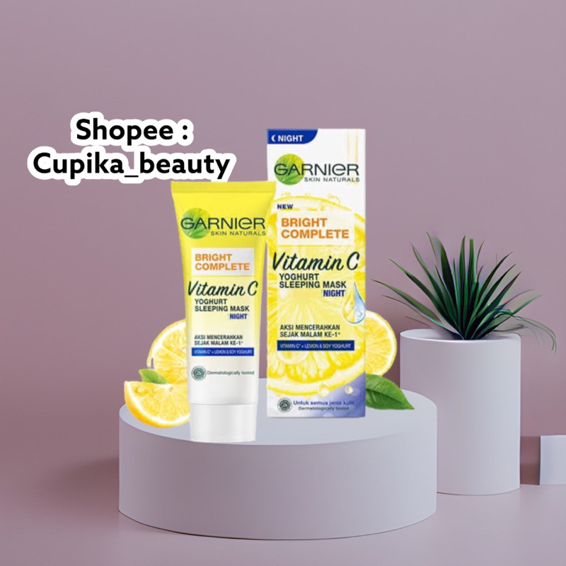 [ub] [night 20ml] garnier bright complete night cream 20ml Garnier