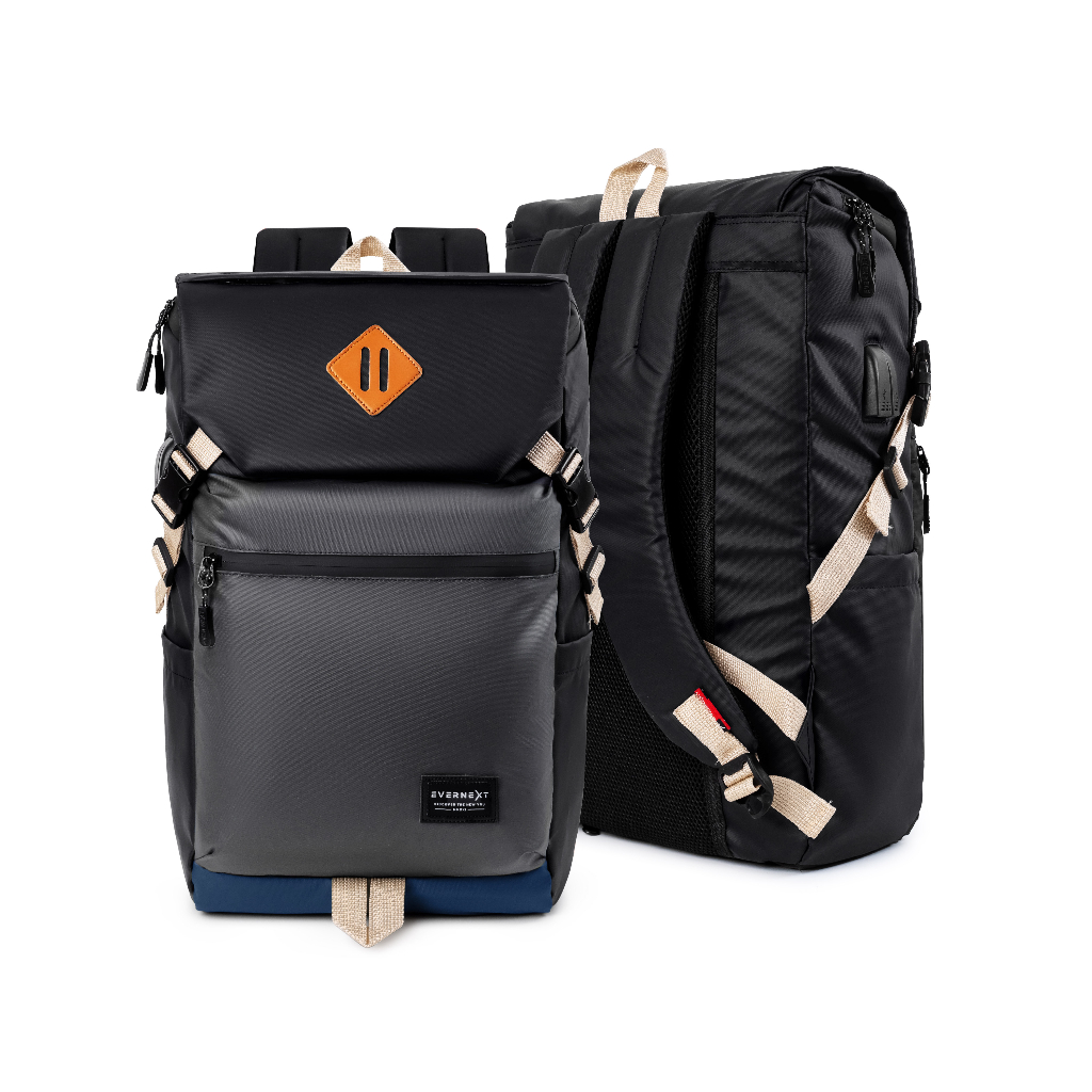 Evernext Men's Laptop Backpack Waterproof Backpack Men's Backpack