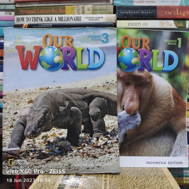 National GEOGRAPHIC OUR WORLD STUDENT BOOK INDONESIA EDITION | Shopee ...