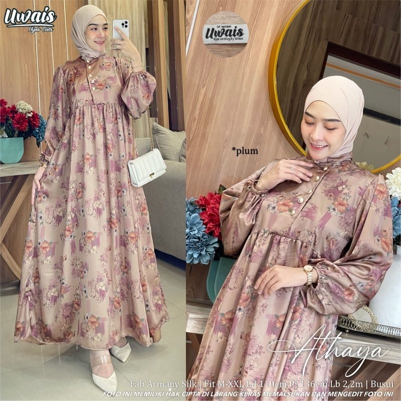 Dannis // Women’s GAMIS // ORI BY UWAIS | Shopee Malaysia