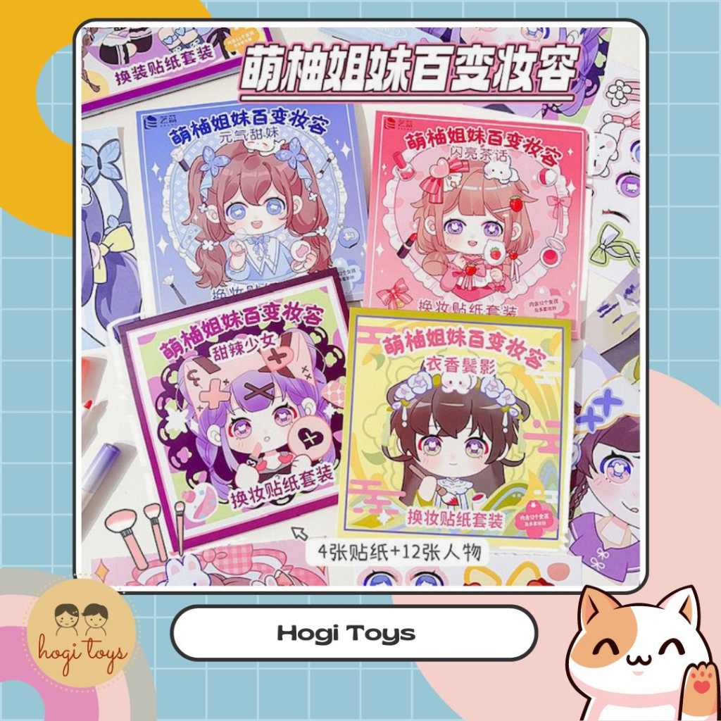 Sticker DIY Cloth Face Viral Toy Paste Clothes Shopee Malaysia