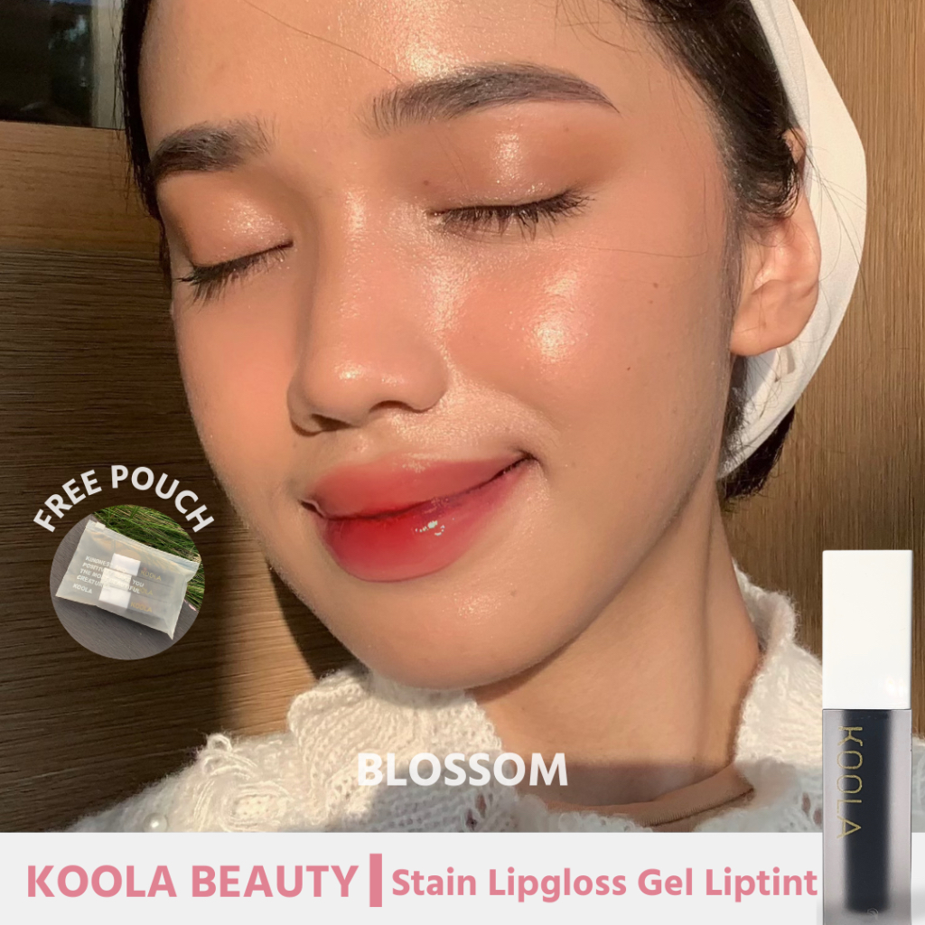 Blossom I KOOLA BEAUTY STAIN LIP GLOSS GEL LIPTINT Brightening ANTI Dry