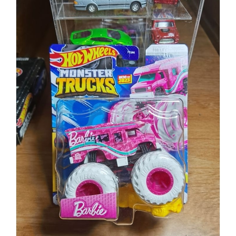 Hot Wheels barbie Miniature pink monster truck barbie 2023 | Shopee ...