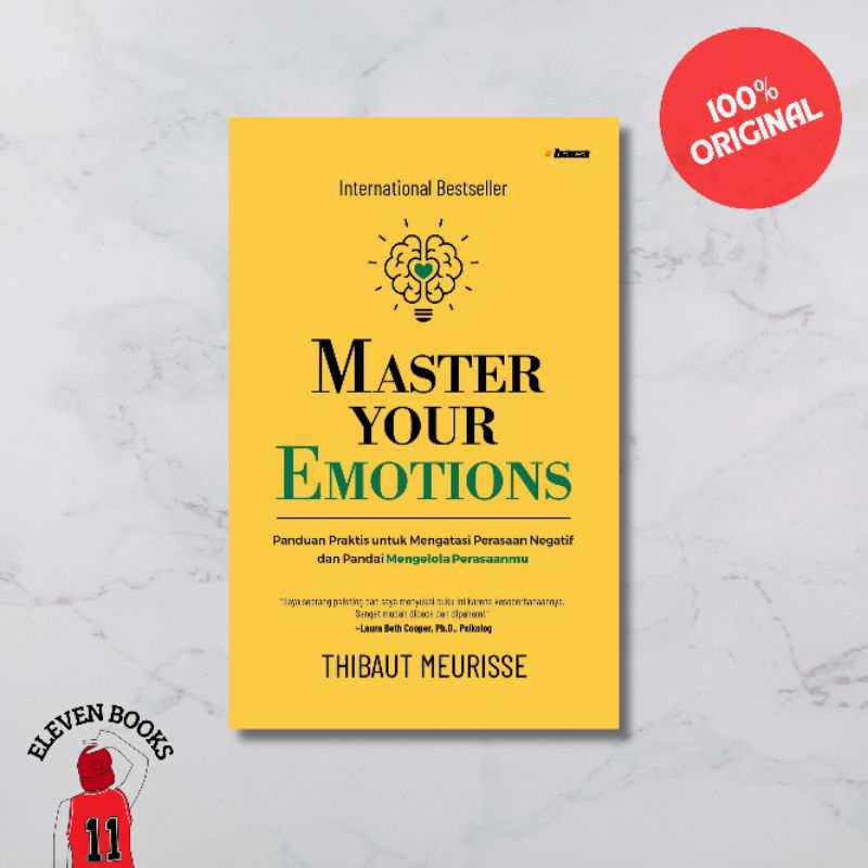 Master Your Emotions Book - Thibaut Meurisse (ori) 