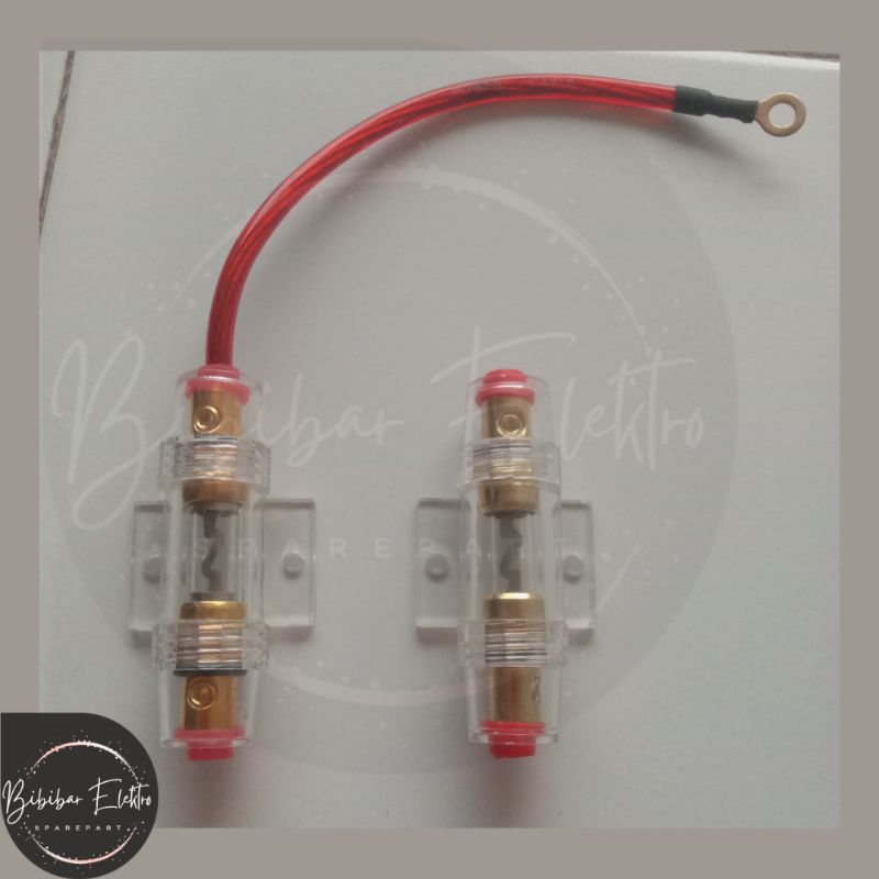60 Amper Audio Fuse Box/House (Plus Cable/No Cable) Shopee Malaysia