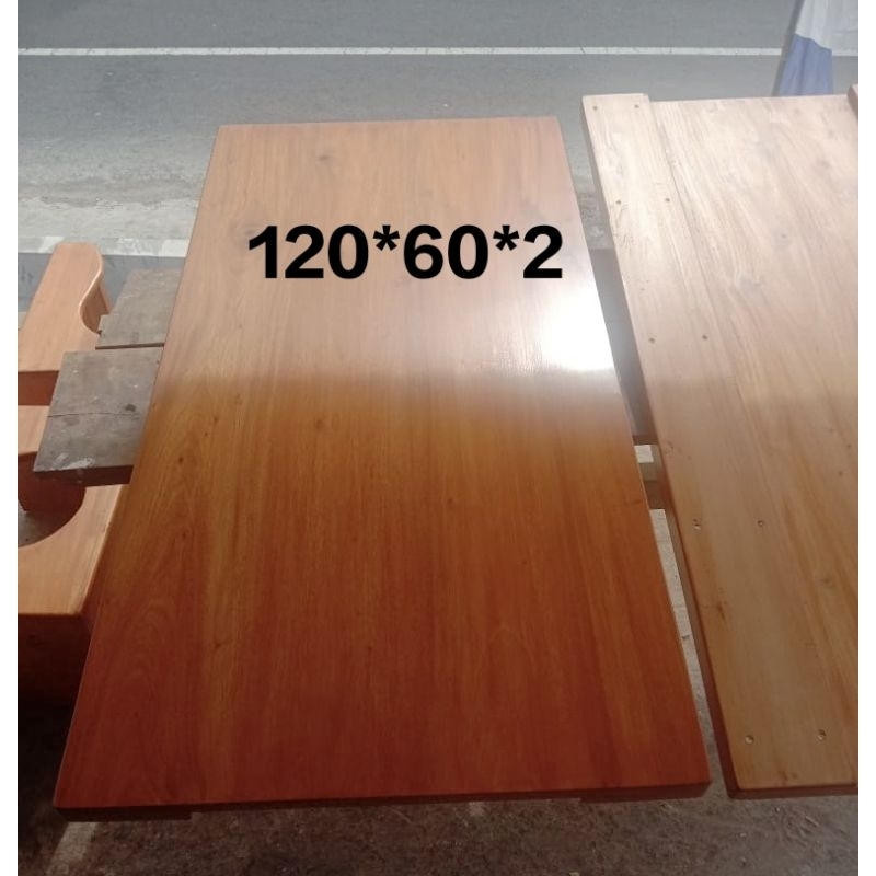 KAYU Wooden board table top table table material 120*2 cm | Shopee Malaysia