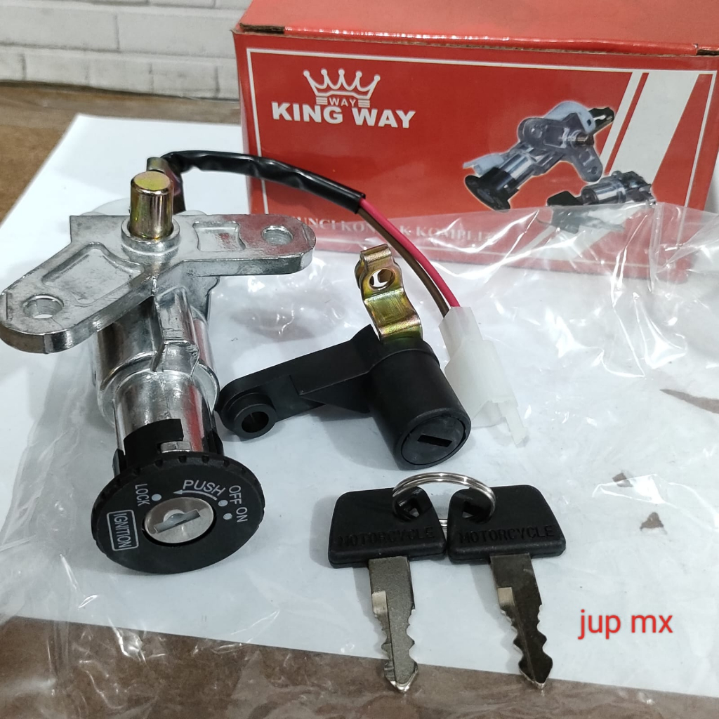 Ignition Key assy set Front Key JUPITER MX OLD LAMA plus Complete Seat