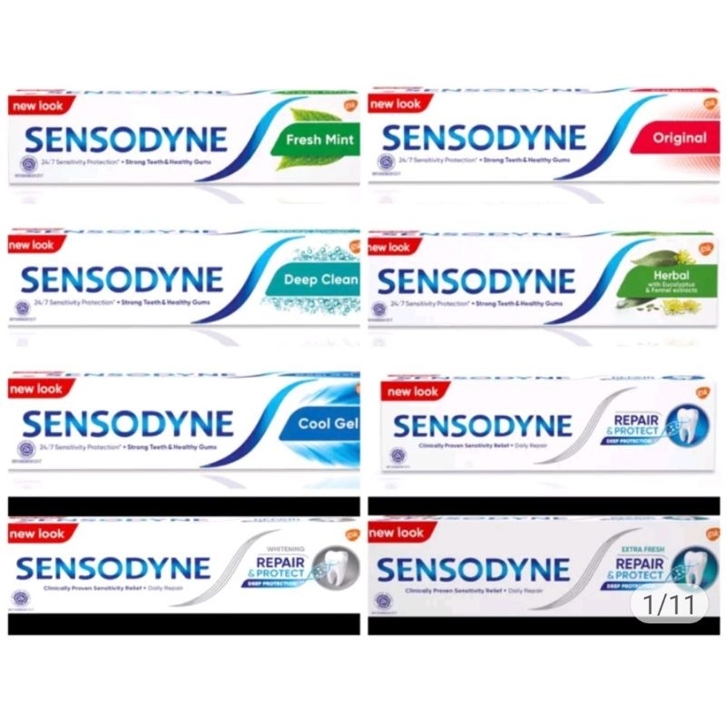 Sensodyne/pasta gigi sensodyne/anti Looking/original/deep clean ...