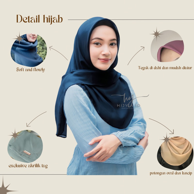 Free Pouch Hijab Square Oval Malay Hijab Square Oval Hijab Exclusive Bawal Malay Square Curve 9041