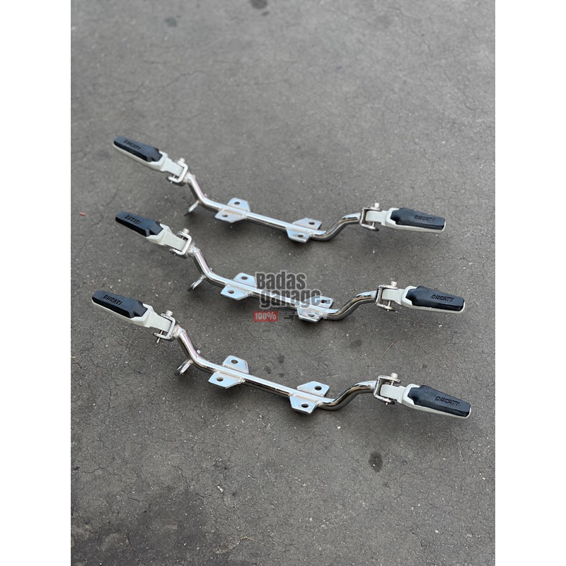 Ducati front footstep set, cb pnp footstep Ducati crom footrest, mp ...