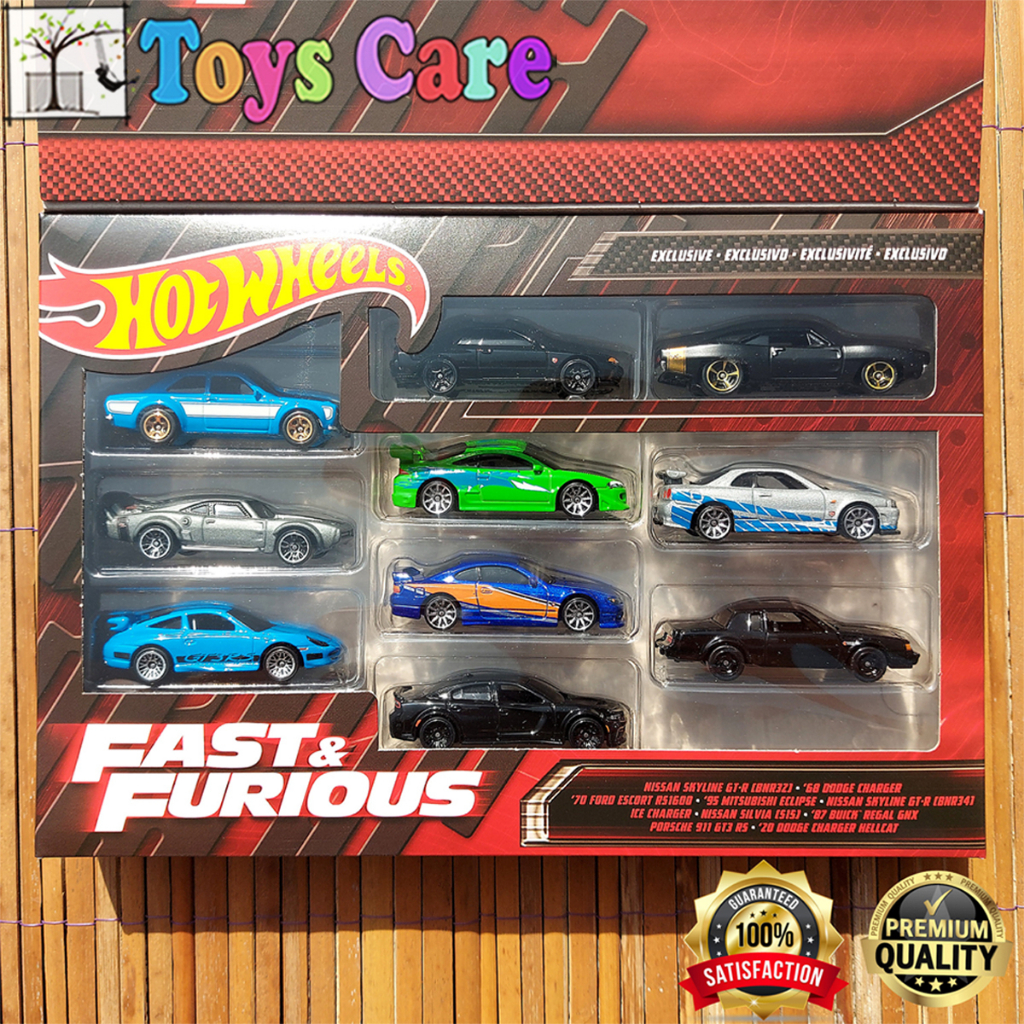 Hotwheels FAST & FURIOUS 10 PACK EXCLUSIVE - 70 FORD ESCORT RS1600 87 ...