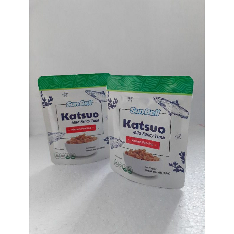 Sunbell katsuo 50 grams Tuna katsuo sachet packaging | Shopee Malaysia