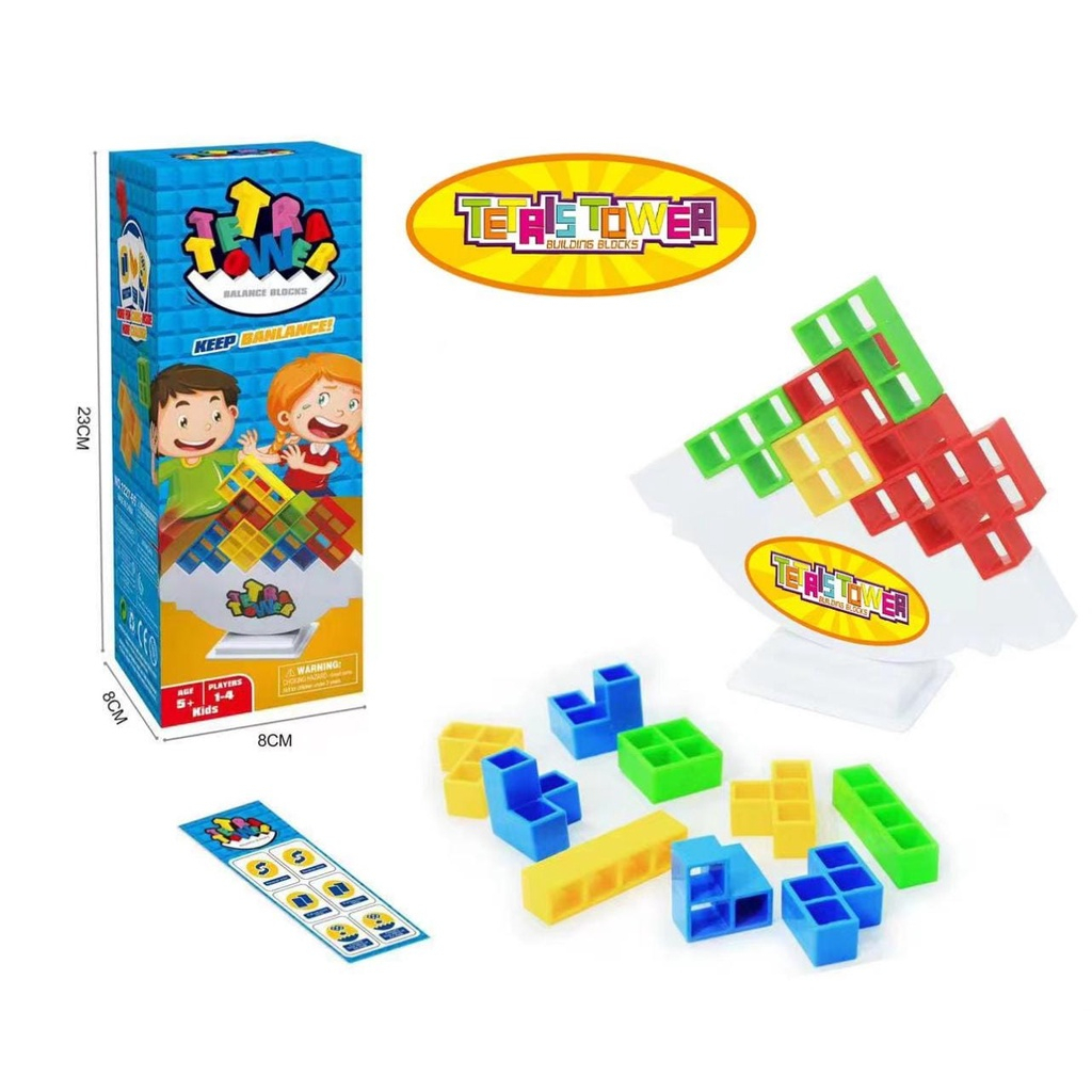Family Toys Tetra Tower Children's Educational Toys/Tertis Tower