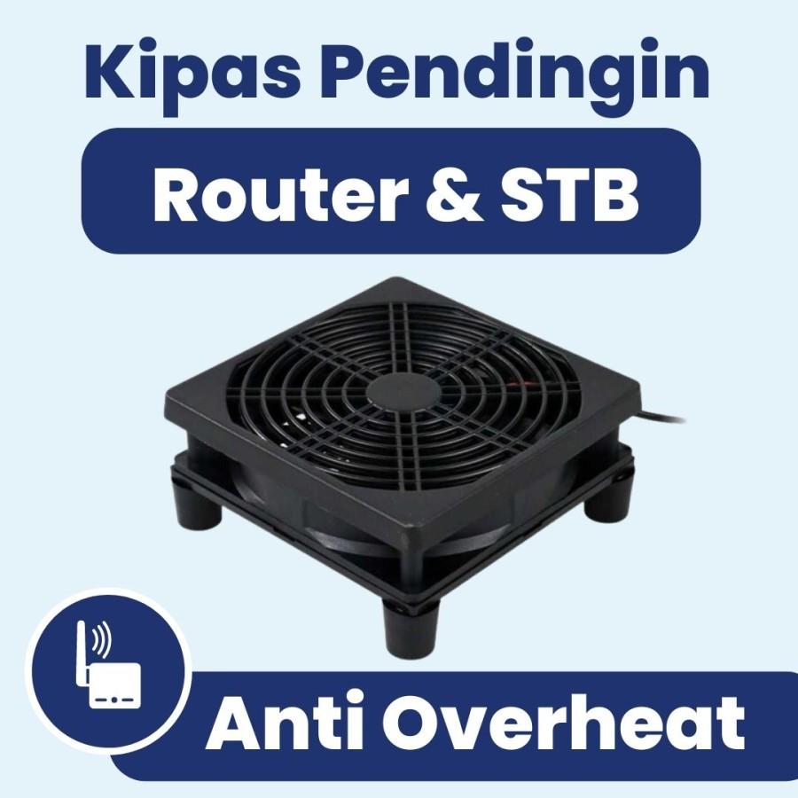 STB USB Fan Cooler 12Cm 5V Wifi Modem Router Cooling Fan | Shopee Malaysia
