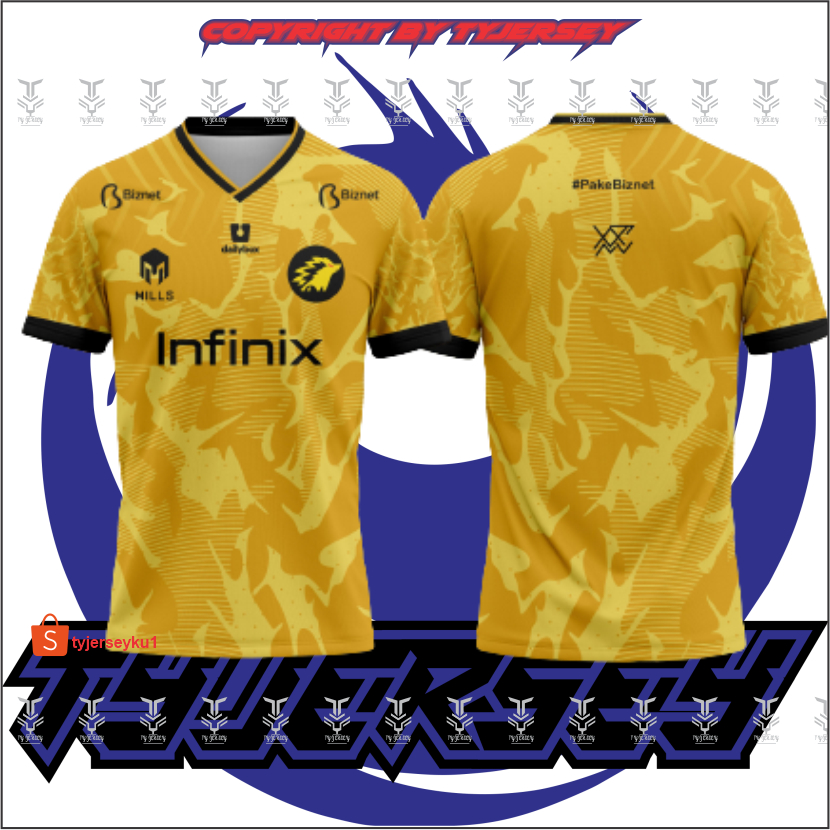 Jersey ONIC ESPORT 2023 FULL PRINTING Shopee Malaysia