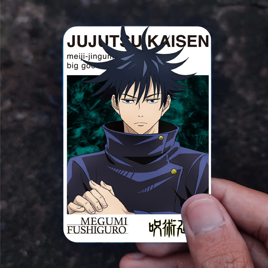 Jujutsu Kaisen Anime Photocard - Itadori Character Jujutsu Kaisen Anime ...