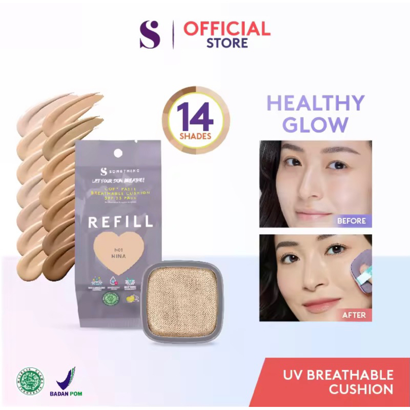 (COPY Paste) SOMETHINC (REFILL) COPY PASTE BREATHABLE MESH CUSHION SPF ...