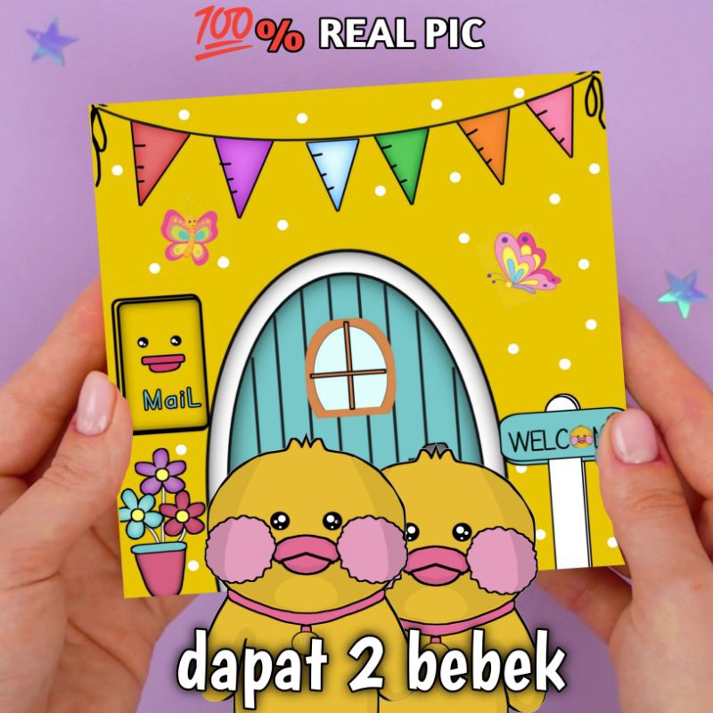 The Viral Paper Duck Paper Doll Has Been Compiled Just Play Shopee