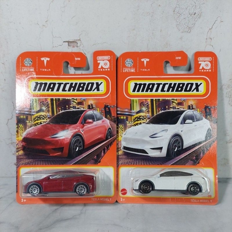 Tesla Model Y Matchbox Shopee Malaysia