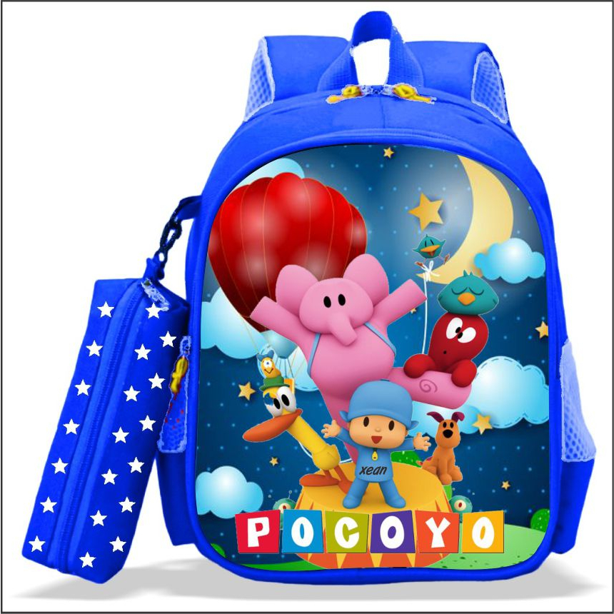 Kindergarten And Elementary School Boys School Backpacks POCOYO