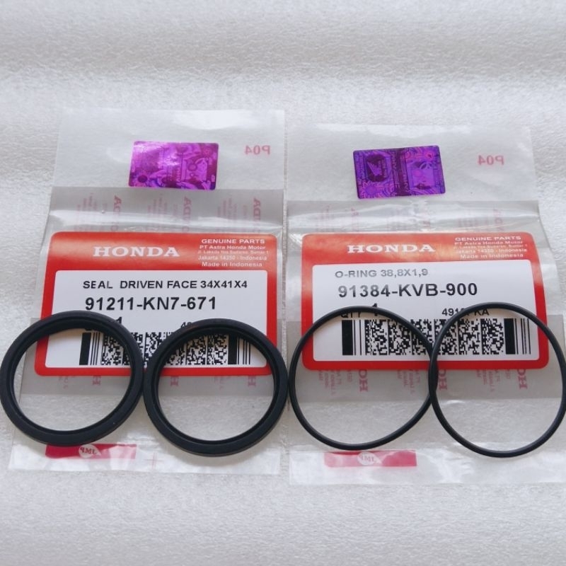 Seal sil oring pully pulley puli set beat fi Vantel vario 125/150 genio ...