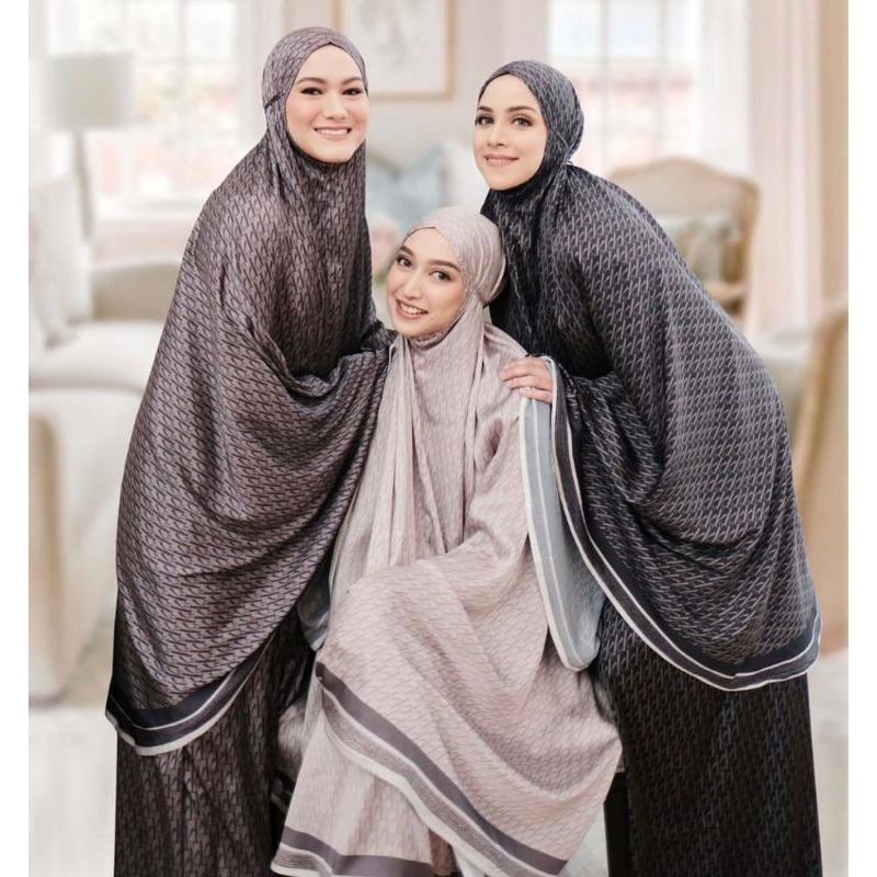 New!! Signature Monogram Silk Premium Prayer Robe | Shopee Malaysia