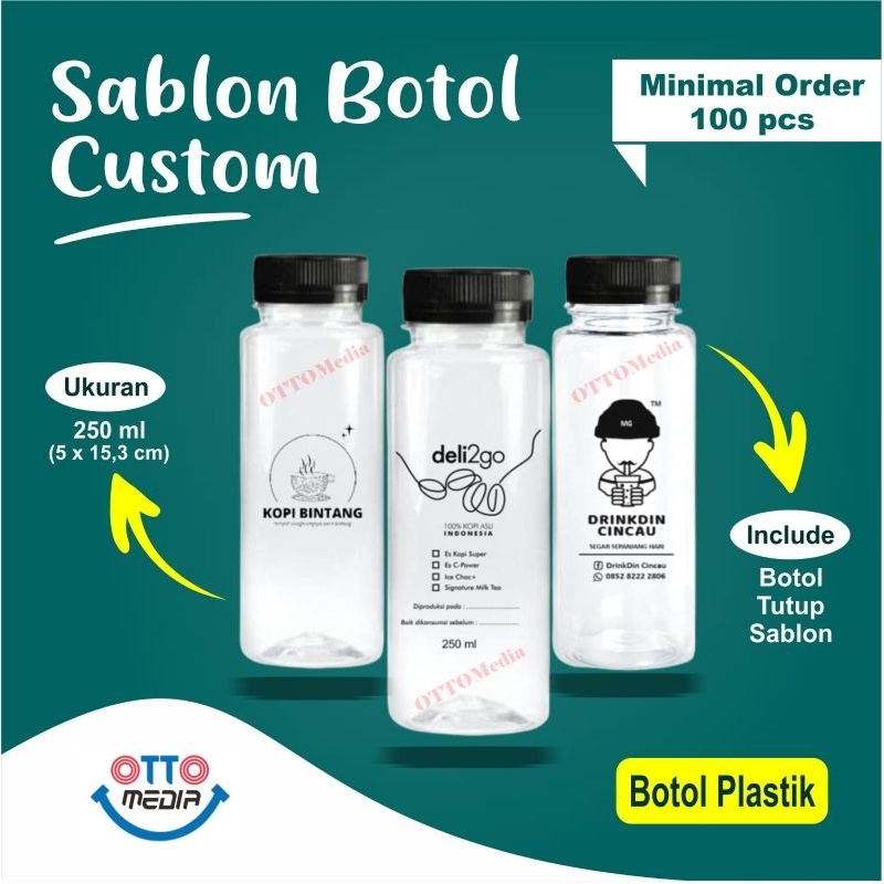 Kale Bottle Screen PRINTING/Plastic Bottle Screen PRINTING/Bottle ...