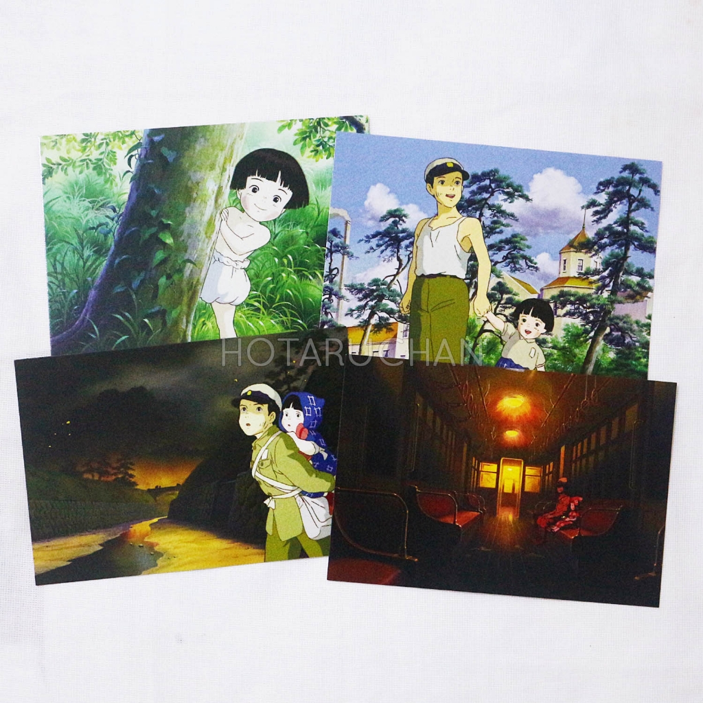 OFFICIAL Grave Of The Fireflies Studio Ghibli Collectible Postcards   Id 11134207 7qula Lg4nfgtsxswjff