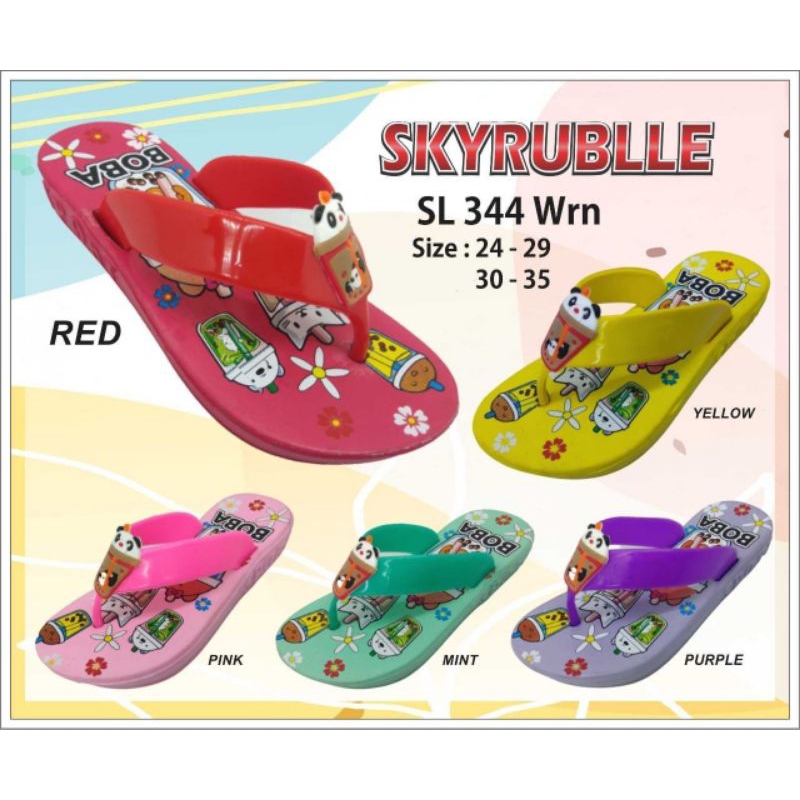 Children s SANDALS BOBA SKYRUBLLE 344 WRN UK 30 35 24 29 Shopee Malaysia