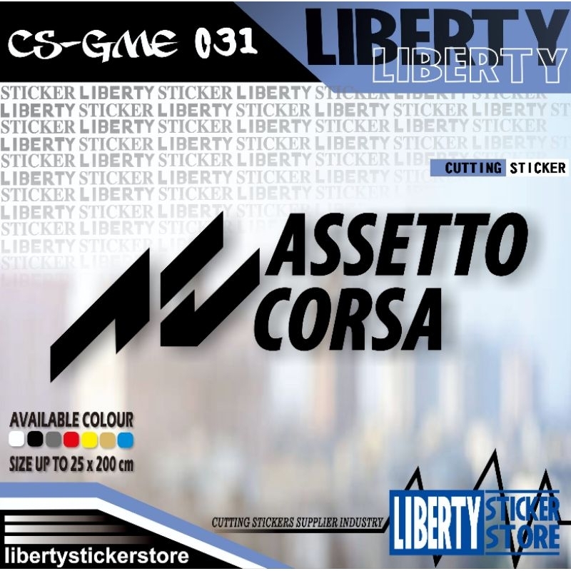 Assetto corsa cutting sticker | Assetto corsa cutting stickers | Sim ...