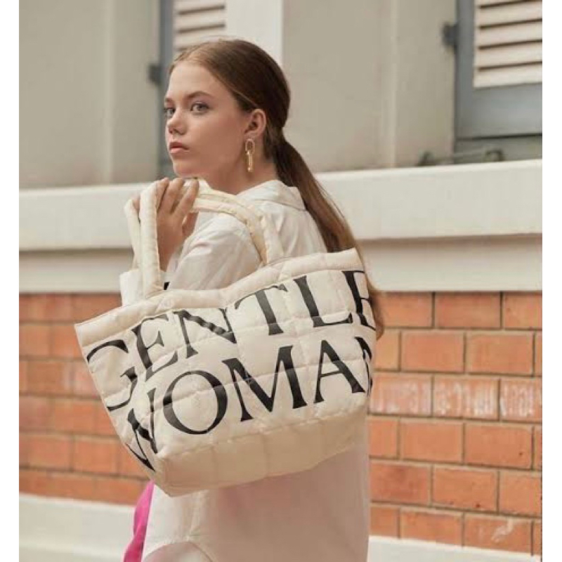 Gentlewoman PUFFER BAG BIG SIZE TOTE BAG PREMIUM/GENTLEWOMAN BAG