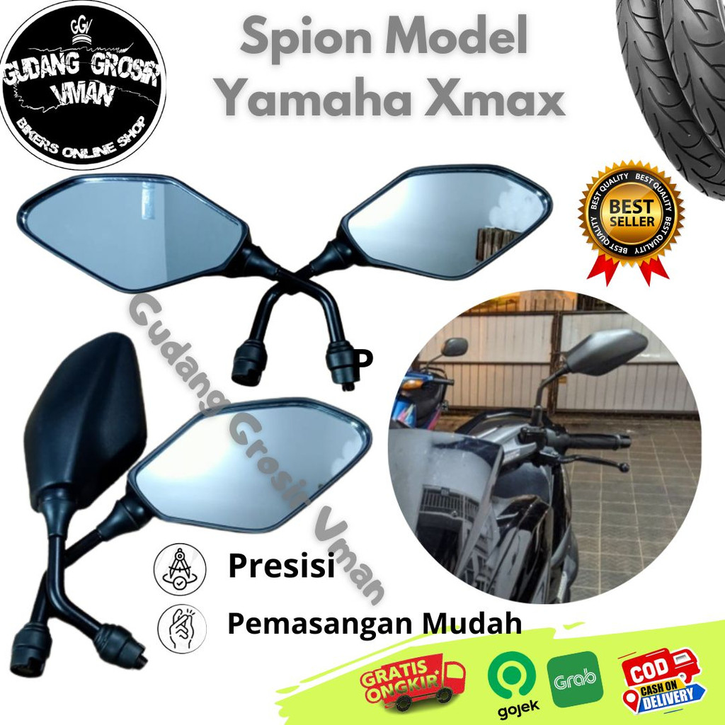 Yamaha Xmax 250 Rear View Mirror Original Model Honda PCX Nmax New ...