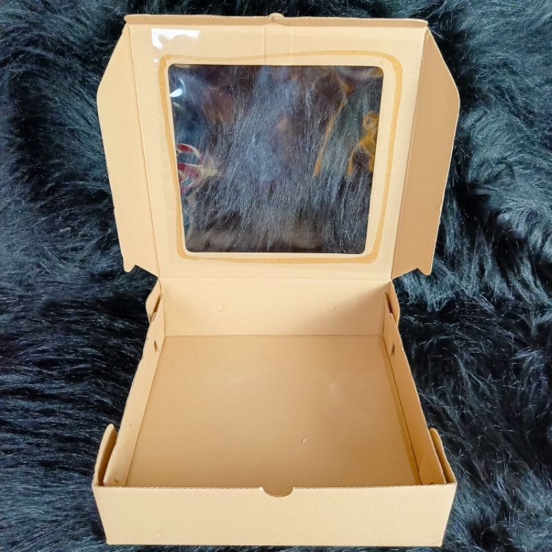 Mini Pudding Box Sponge Box Kraft Brownies Box | Shopee Malaysia