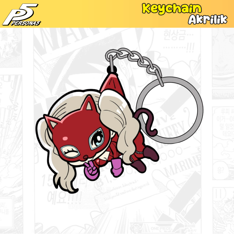GANTUNGAN [Persona 5] Keychain Cellphone strap full Acrylic