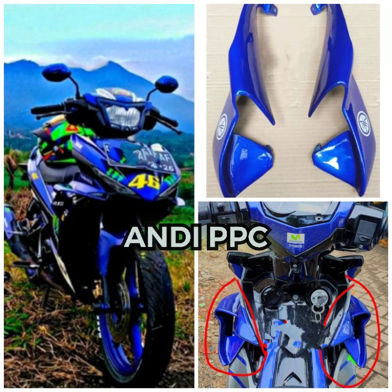 Winglet Yamaha Y15ZR MotoGp model | Shopee Malaysia
