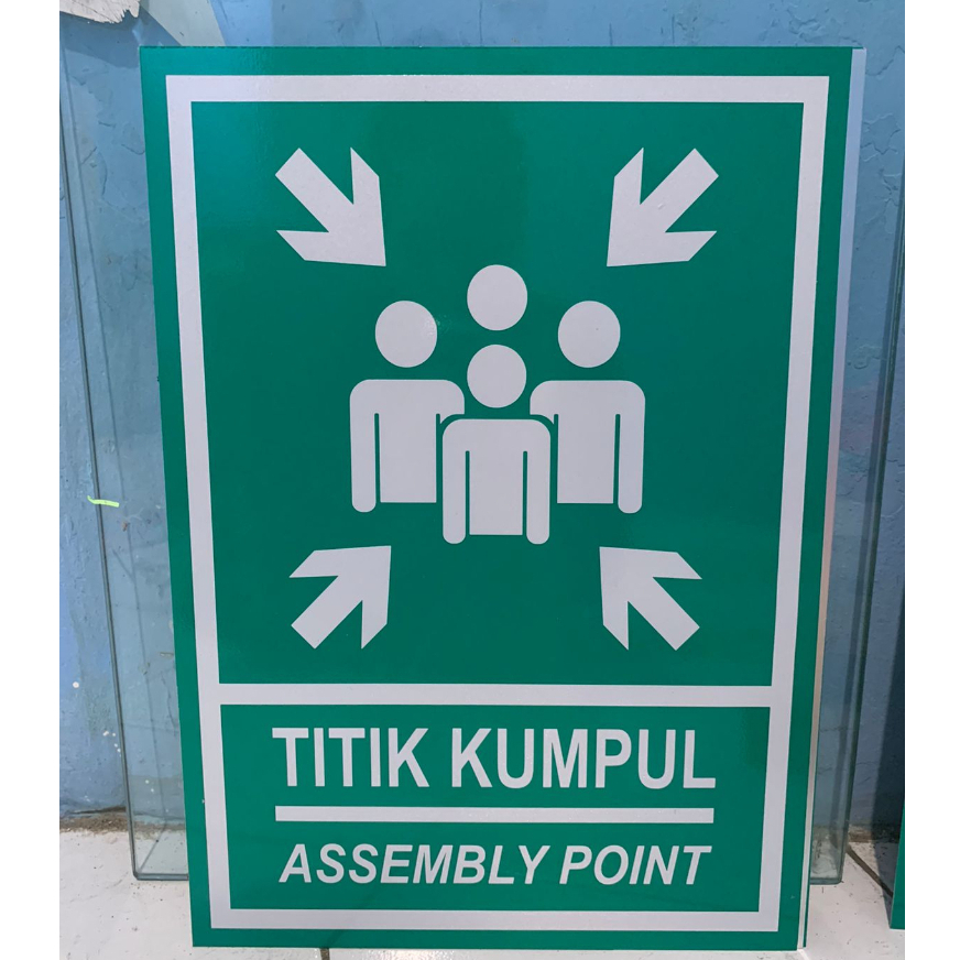 Gathering Point Signs (Assambly Point) | Shopee Malaysia