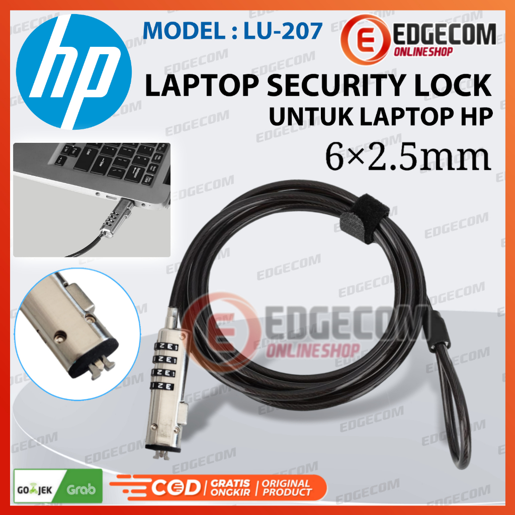 Laptop Security Lock Combination Security Lock For laptop HP LU207