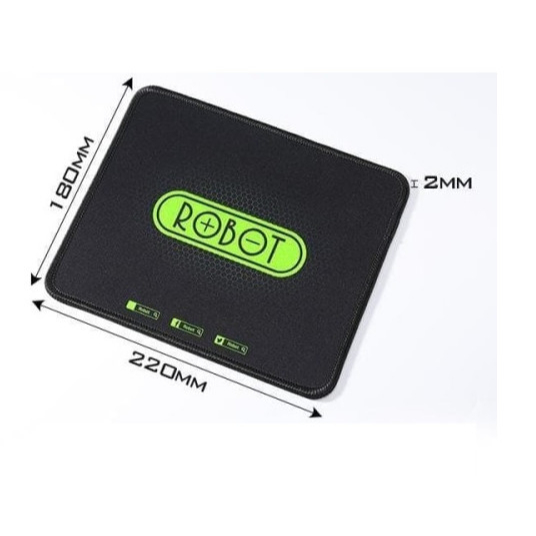 MousePad Robot RP01 Black - Robot Mouse Pad Black | Shopee Malaysia