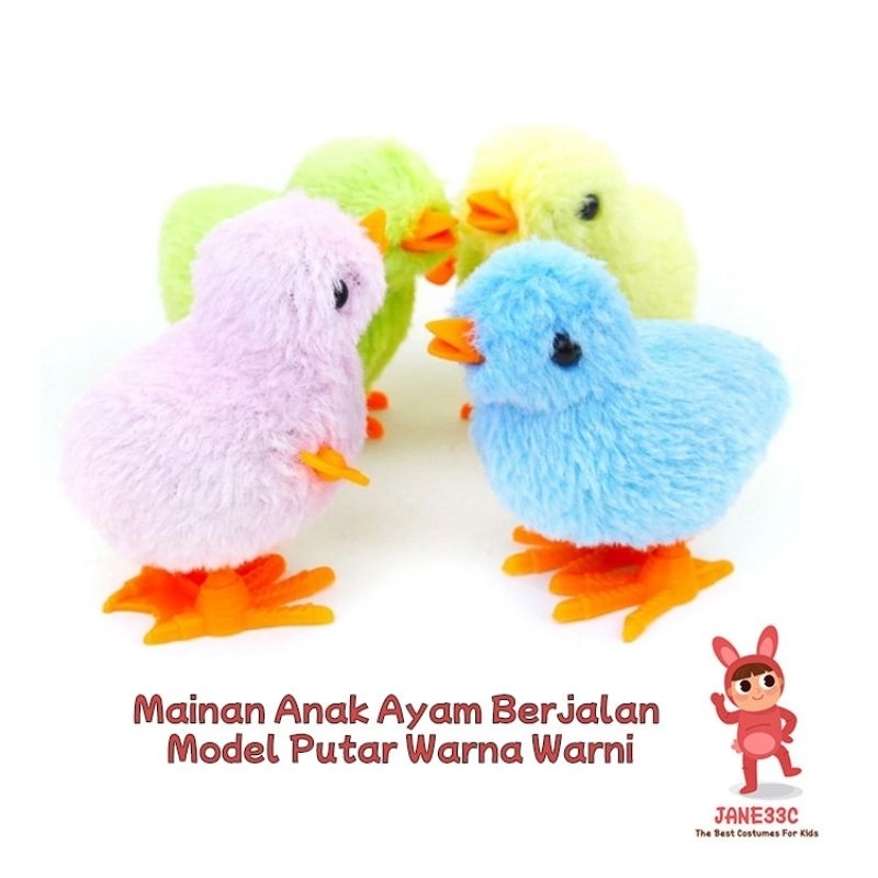 Colorful rotating walking chick toy (rotating chicken) | Shopee Malaysia
