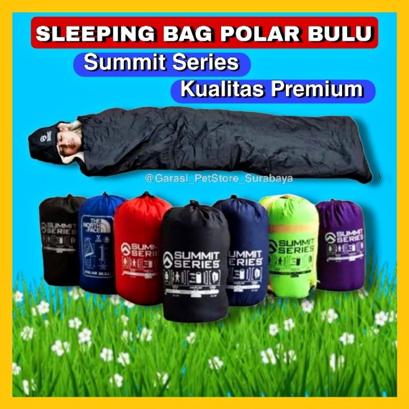 Gpss Sleeping Bag Polar Fleece Extra Thick Super Warm Summit Series