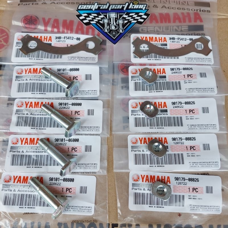 Bolt SET NAP GEAR Or Rear GEAR RX KING,RXS,YT115,RXZ,F1ZR,JUPITER Z