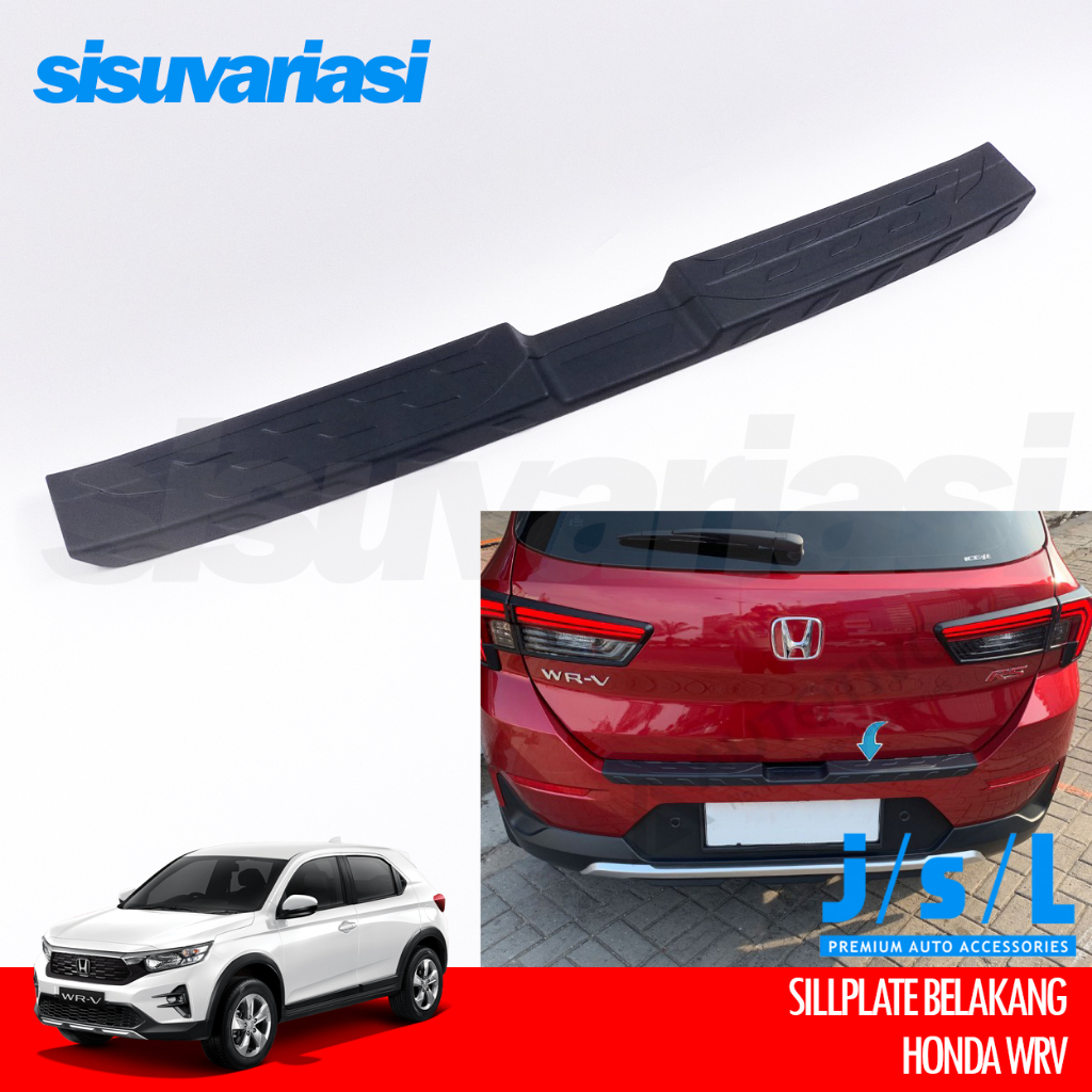 Honda WRV Accessories JSL Sillplate Rear Sill Plate Shopee Malaysia